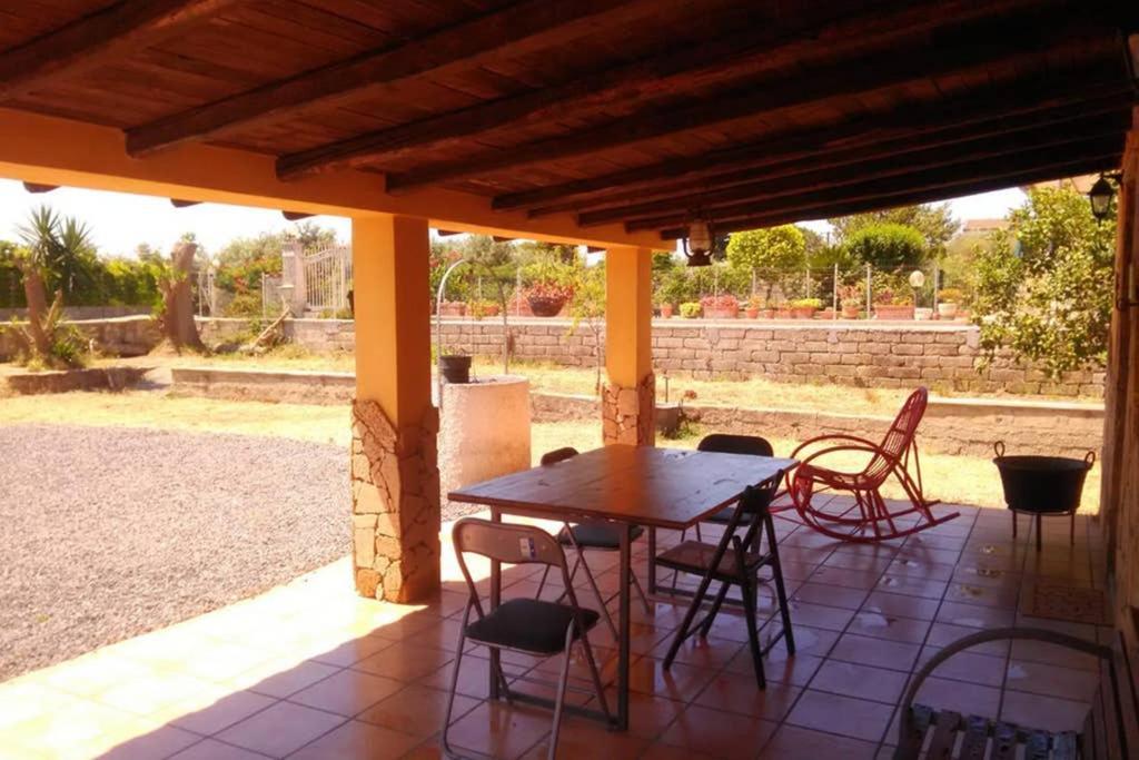 Villa Emma Con Panorama Etna A 10 Minuti Dal Mare 伦蒂尼 外观 照片